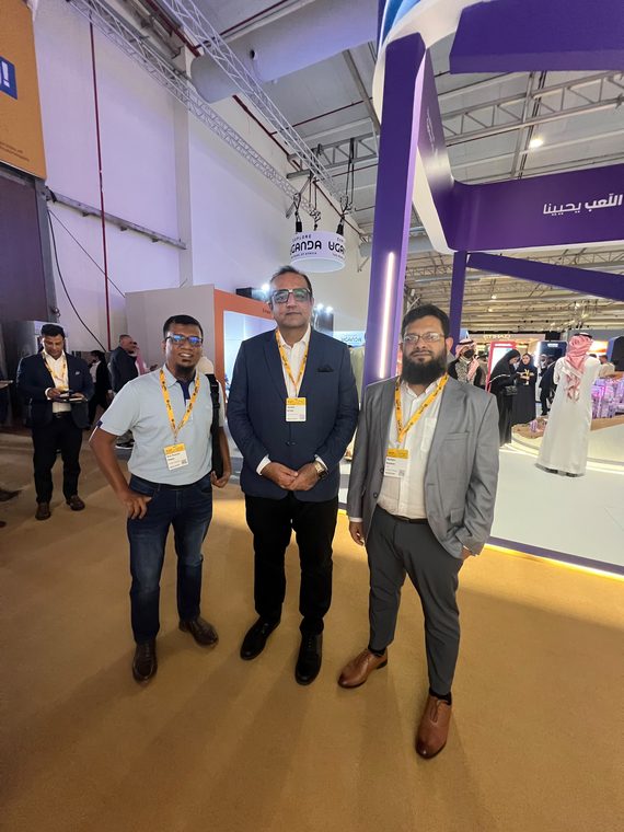 Attendees in the concourse at WTM Spotlight Riyadh 2026, Riyadh Front Exhibition and Conference Centre